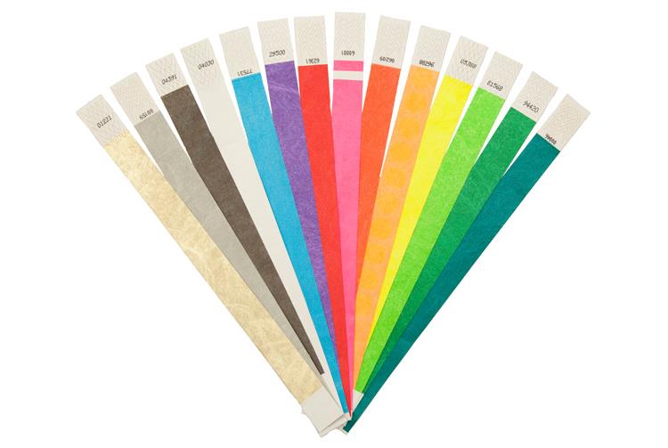 9409012   Armbånd i tyvek uten trykk 